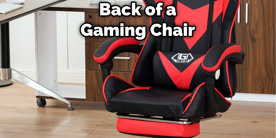 Back of a Gaming Chair