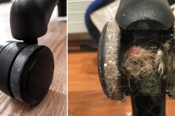 How to Remove Hair From Office Chair Wheels