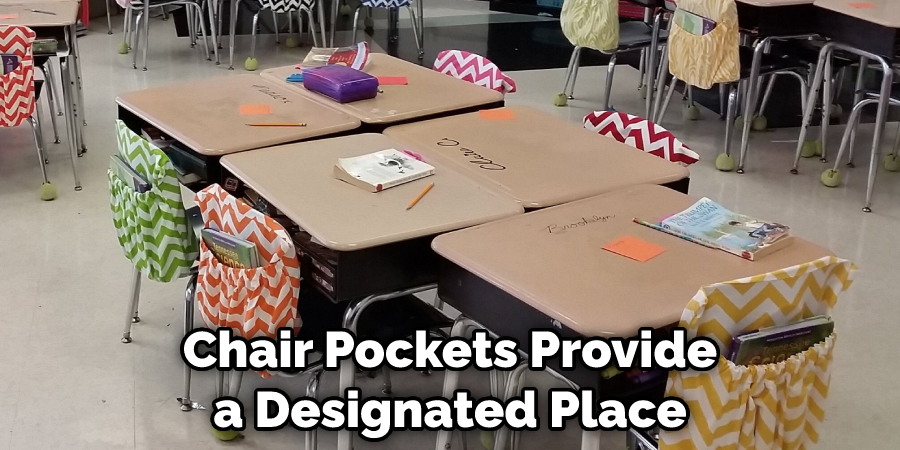 Chair Pockets Provide a Designated Place