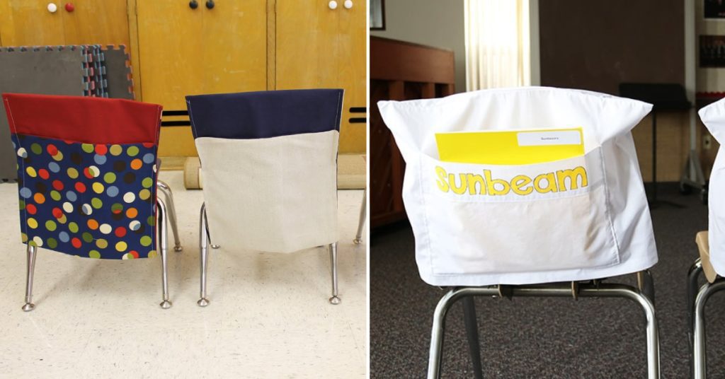 How to Make Chair Pockets for Classroom