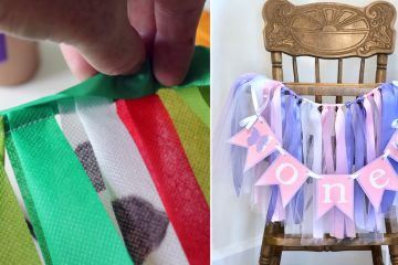 How to Make High Chair Banner