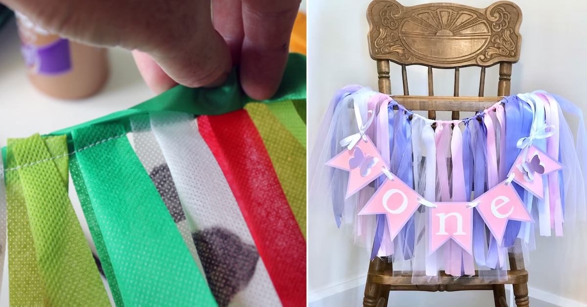 How to Make High Chair Banner