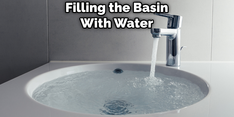 Filling the Basin With Water