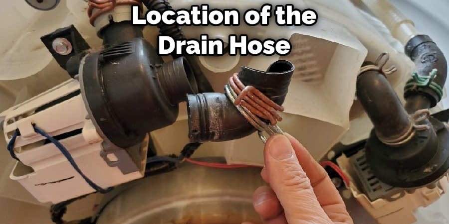 Location of the Drain Hose