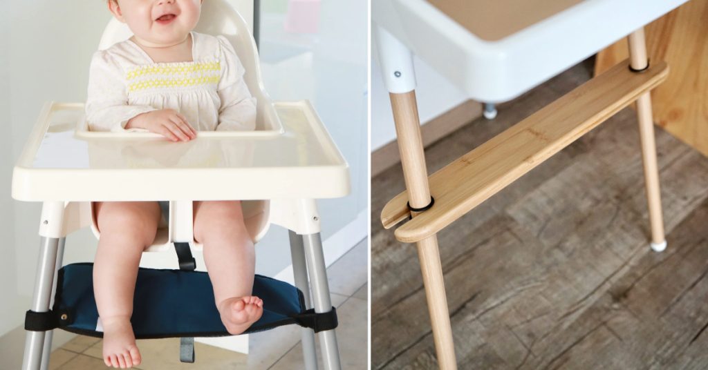 How to Add Footrest to High Chair