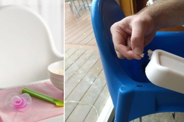 How to Remove Ikea High Chair Tray