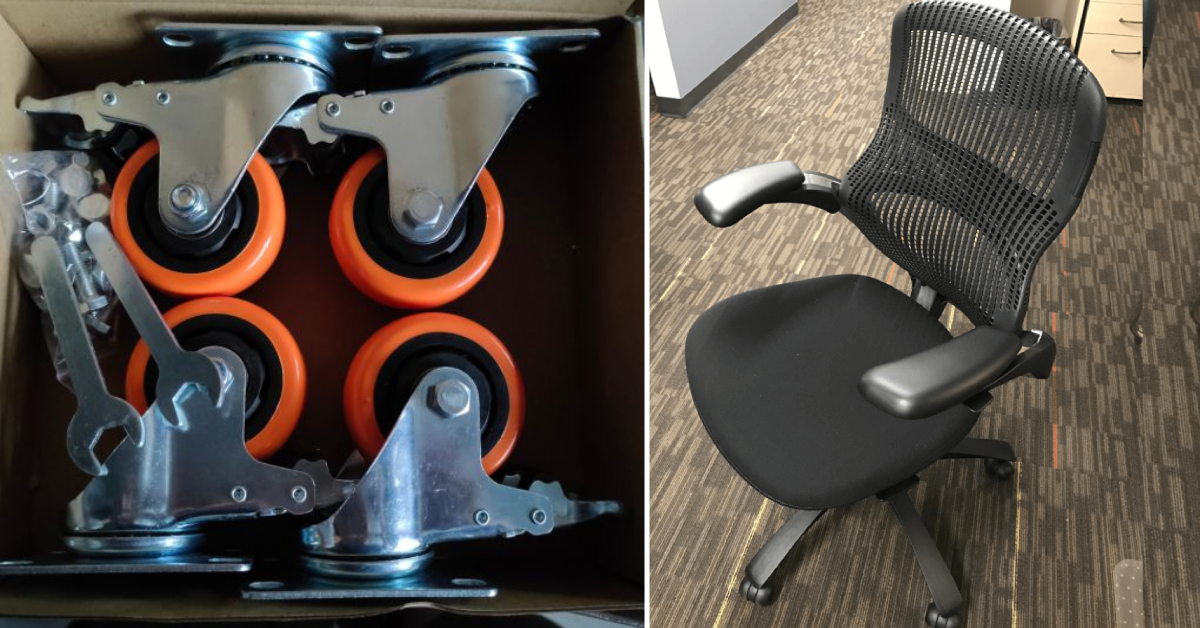 How to Replace Ball Bearings in a Swivel Chair