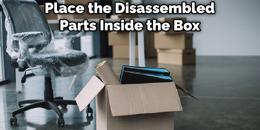 Place the Disassembled Parts Inside the Box