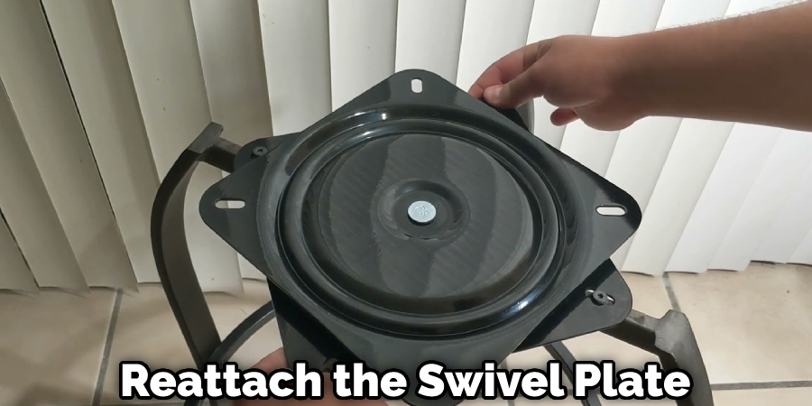 Reattach the Swivel Plate