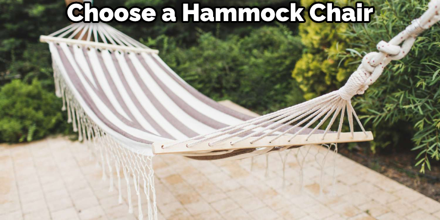 Choose a Hammock Chair