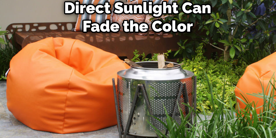 Direct Sunlight Can Fade the Color