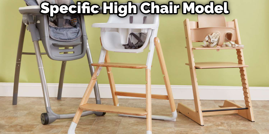 Specific High Chair Model