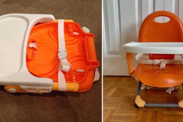 how to fold chicco portable high chair