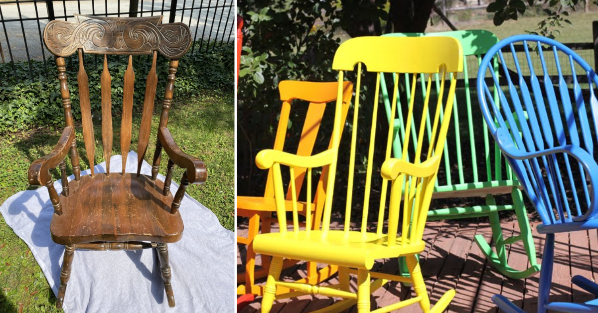 How to Paint a Rocking Chair