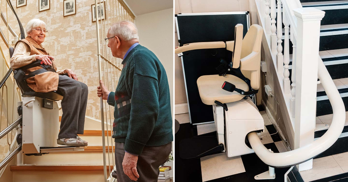 How to Remove Acorn Stairlift Chair From Rail