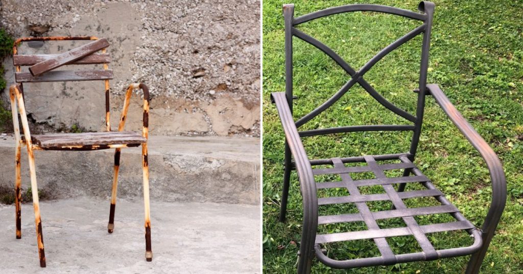 How to Fix Rusted Patio Chair Legs