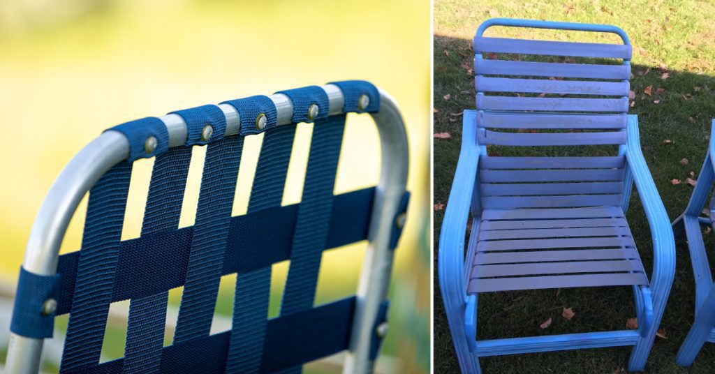 How to Fix Webbing on Patio Chair