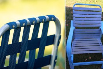 How to Fix Webbing on Patio Chair