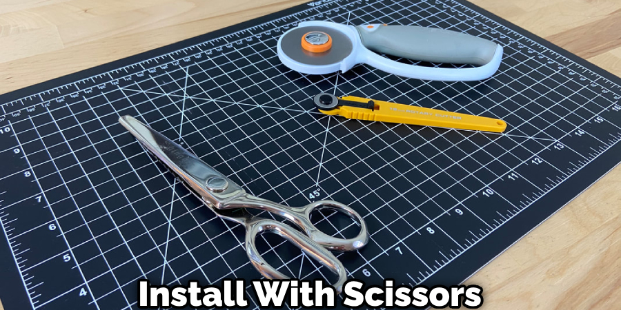 Install With Scissors