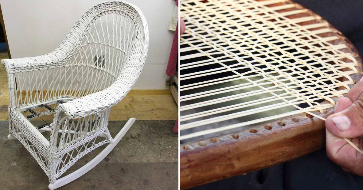 How to Fix Wicker Chair Seat