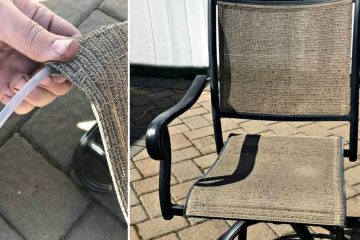 How to Repair Patio Chair Mesh