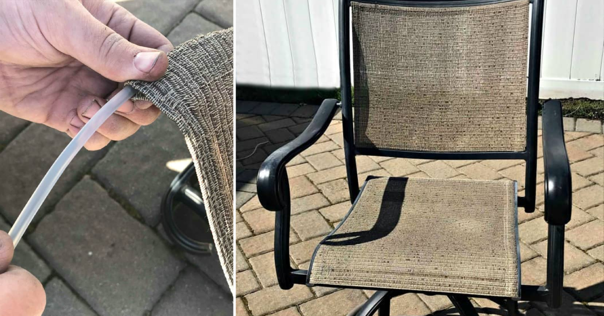 How to Repair Patio Chair Mesh