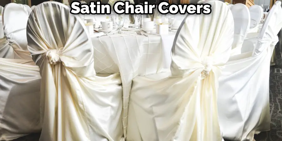 Satin Chair Covers