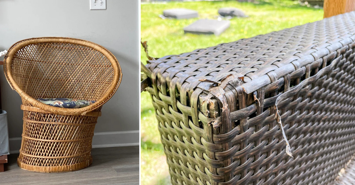 How to Fix a Wicker Chair