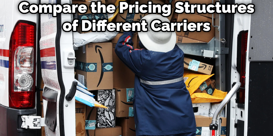 Compare the Pricing Structures of Different Carriers