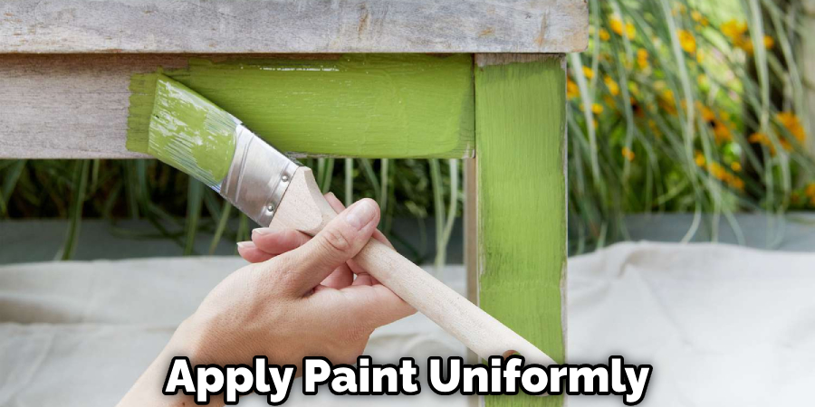 Apply Paint Uniformly