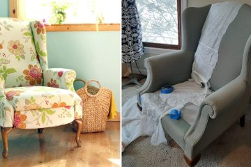 How to Paint Fabric Chair