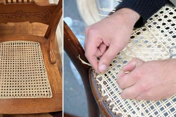 How to Fix a Small Hole in a Cane Chair