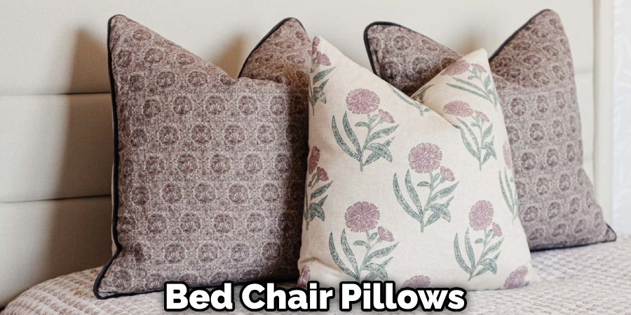 Bed Chair Pillows